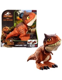 Jurassic World mini Carnotaurus Toro morso selvaggio FICHBY84 Mattel | Futurartshop.com