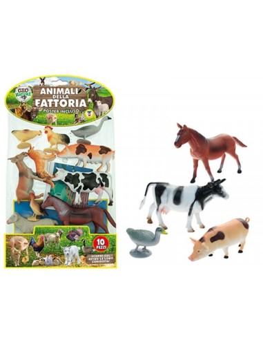 Geo Nature - Animali della Fattoria con poster TEO70711 Teorema | Futurartshop.com