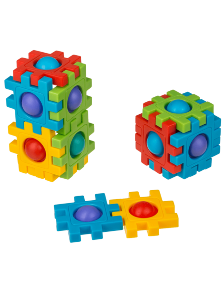Fidget Pop Toy Elementi di costruzione 4 cm OTB61/6692 Out of The Blue | Futurartshop.com