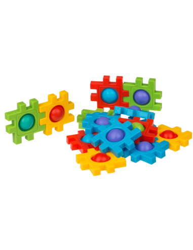 Fidget Pop to costruzione building blocks 4 cm OTB61/6692 Out of The Blue | Futurartshop.com