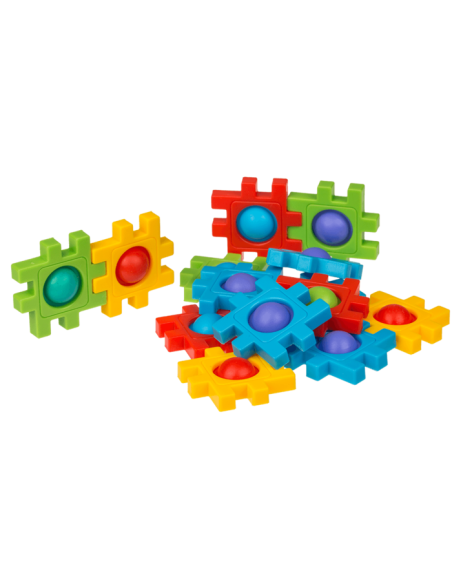 Fidget Pop to costruzione building blocks 4 cm OTB61/6692 Out of The Blue | Futurartshop.com