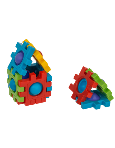 Fidget Pop to costruzione building blocks 4 cm OTB61/6692 Out of The Blue | Futurartshop.com