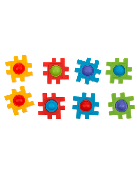 Fidget Pop to costruzione building blocks 4 cm OTB61/6692 Out of The Blue | Futurartshop.com