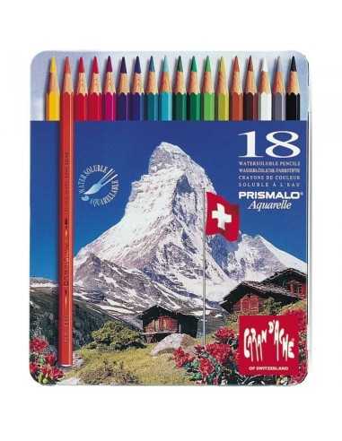 watercolor 18 pieces crayons Caran d'Ache 120646 Crayola | Futurartshop.com