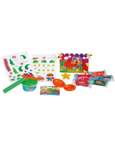 Didò Giocacrea Dragon pasta da modellare glitter ARVF360800 Fila | Futurartshop.com
