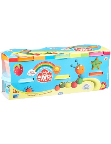 Didò pasta da modellare 6 barattoli colori assortiti ARVF344800 Fila | Futurartshop.com
