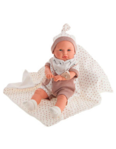 Bambola Reborn Lolo con copertina KRE19109 Antonio Juan | Futurartshop.com