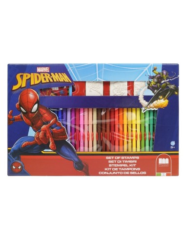 Spider-man set of stamps and markers MUL57817 Multiprint | Futurartshop.com