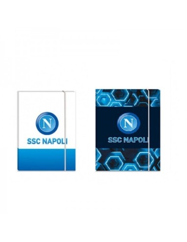 Folder with elastic SSC Napoli - 2 colors 4M5D9001906 000 Futurart | Futurartshop.com