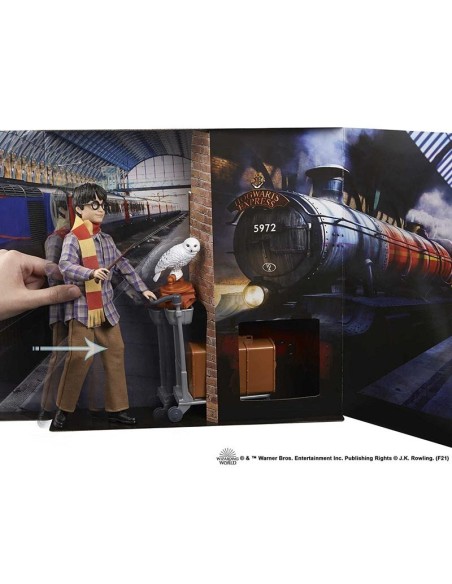 Harr pot Potter - character Harr pot Potter on track 9 3/4 FICGXW31 Mattel | Futurartshop.com