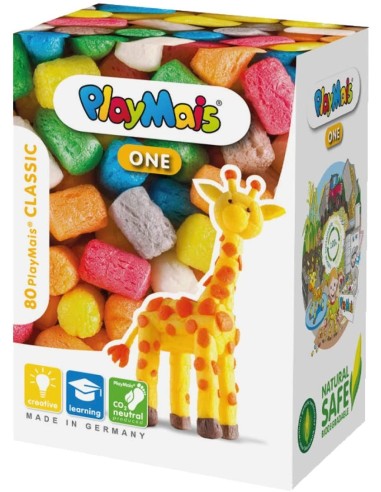 Playmais set creativo per costruire una giraffa FIC160037 Futurart | Futurartshop.com