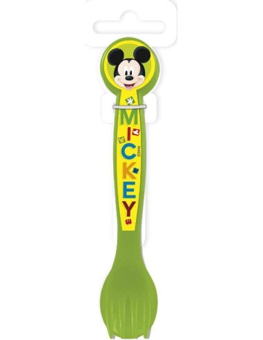 Mickey Mouse - Set 2 posate in plastica RTIST44217 Futurart | Futurartshop.com