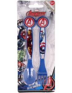 Avengers - Set 2 posate in plastica RTIST57716 Futurart | Futurartshop.com
