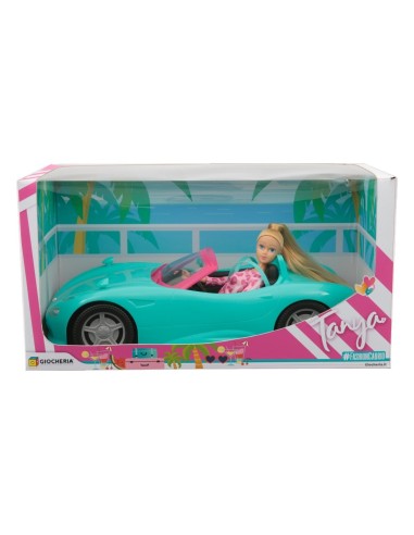 Tanya Bambola con auto cabrio GIOTAN05000 Giochi Preziosi | Futurartshop.com