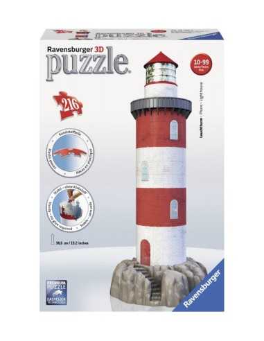 Lighthouse on the rock 3D puzzle 216 pieces RAV12565 4 Ravensburger | Futurartshop.com
