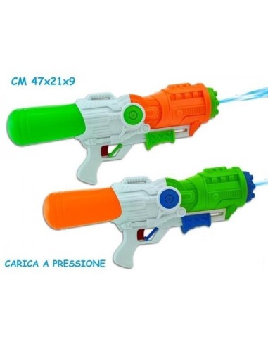 Pistola ad acqua a pressione - 47 cm 2 colori TEO66584 Teorema | Futurartshop.com