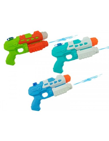 Pressure water gun - 25 cm 3 colors TEO66795 Teorema | Futurartshop.com