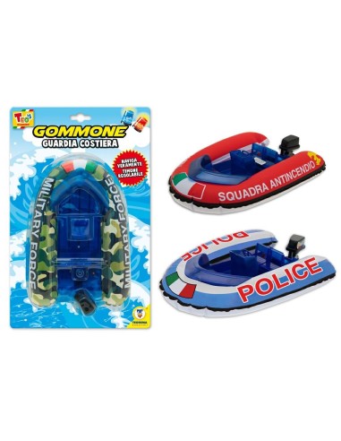 Gommone a batterie Squadra Operativa - 3 modelli TEO65939 Teorema | Futurartshop.com