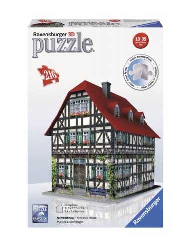 puzzle casa medievale 3D 216 pezzi RAV12572 2 Ravensburger | Futurartshop.com