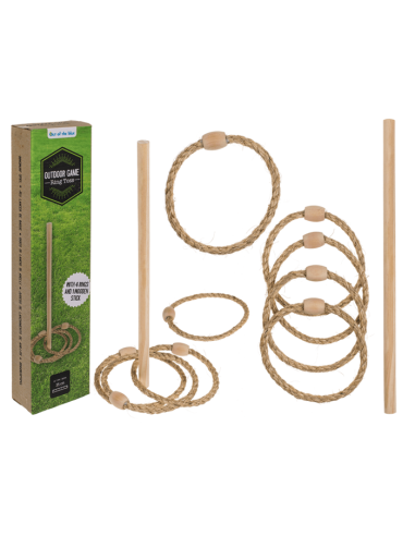 Wooden ring throwing game OTB59/2156 Out of The Blue | Futurartshop.com