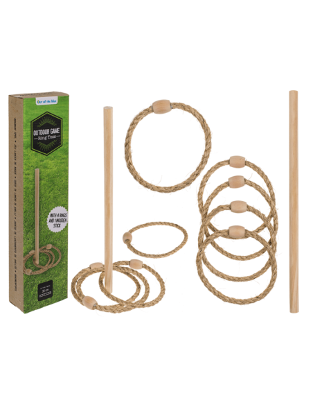 Wooden ring throwing game OTB59/2156 Out of The Blue | Futurartshop.com