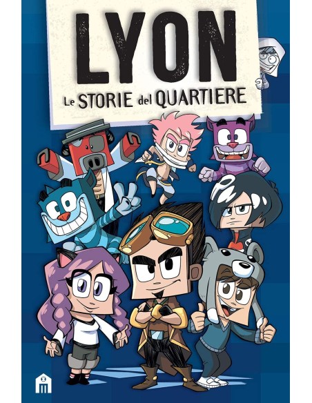 Lyon e Le storie del quartiere BIM679558 Futurart | Futurartshop.com