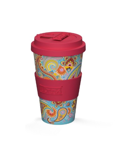 I Drink-cup in rpet paisle patterny TOTID5006 Futurart | Futurartshop.com
