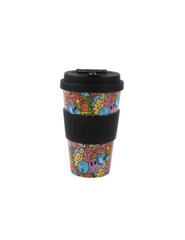 I Drink mug in rpet doodle designs - 435ml TOTID5010 Futurart | Futurartshop.com