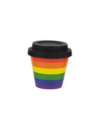 I Drink mini cup in rpet Love Is Love-90 ml TOTID5111 Futurart | Futurartshop.com