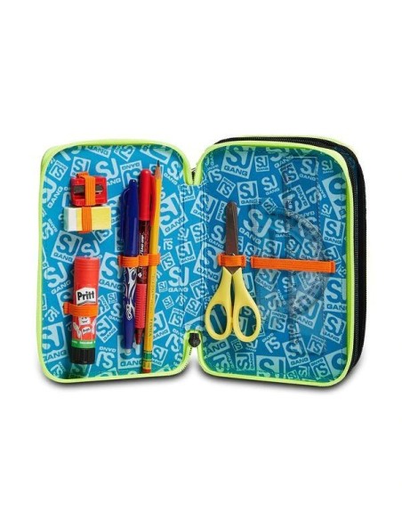 SJ Gang Astuccio organizzato 3 zip Boy Pirata dei mari SEV3C2012202-431 Seven | Futurartshop.com
