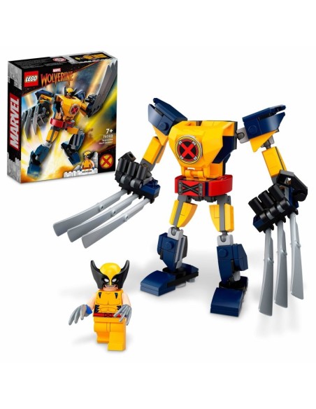 Lego Marvel - Armatura Mech Wolverine 76202 LEG6378878 Lego | Futurartshop.com