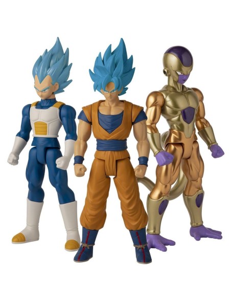 Dragonball Super Saiyan confezione personaggi Goku Vegeta e Freezer - 30 cm GEB37095/37096 Bandai | Futurartshop.com