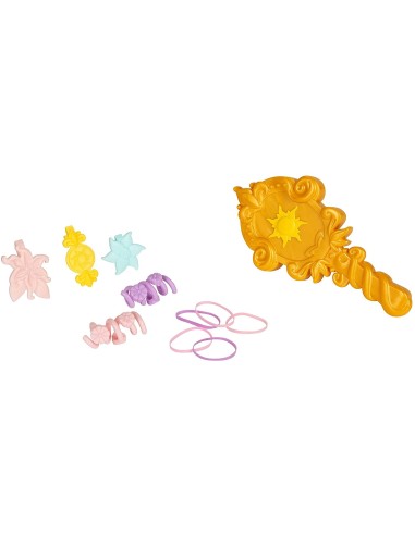 Disney Princess Rapunzel con capelli luminosi e spazzola magica - 35 cm JAK21725 Jakks Pacific | Futurartshop.com