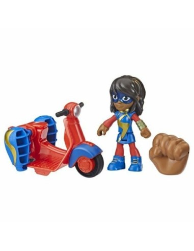 Spidey e i suoi fantastici amici - personaggio Ms. Marvel con power moto HASF1459/F3991 Hasbro | Futurartshop.com
