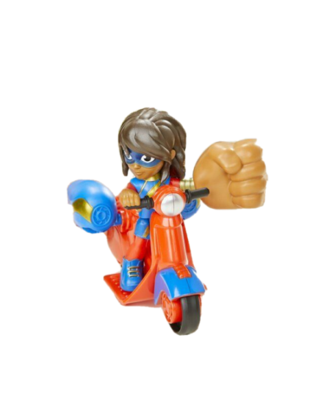 Spide SP and his amazing friends-Ms. Marvel character with Po moto HASF1459/F3991 Hasbro | Futurartshop.com
