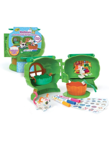 Washimals - Safari Casetta sull'albero CRA74-7476 Crayola | Futurartshop.com