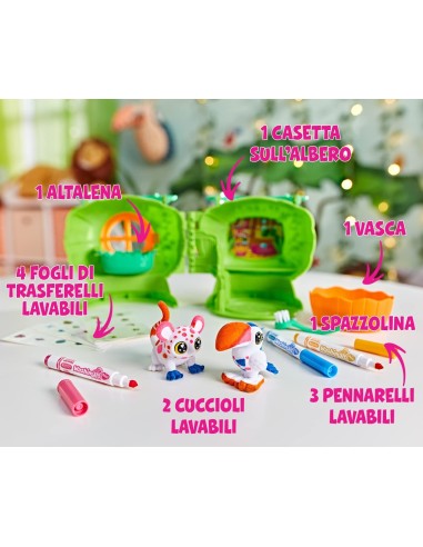 Washimals - Safari Casetta sull'albero CRA74-7476 Crayola | Futurartshop.com