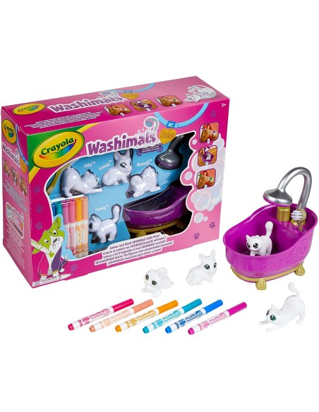 Ash shashimals Pets activity set with 4 Animals CRA74-7453 Crayola | Futurartshop.com