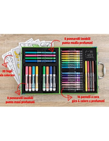 Silly Scents - mini case of scented colors CRA04-0015 Crayola | Futurartshop.com