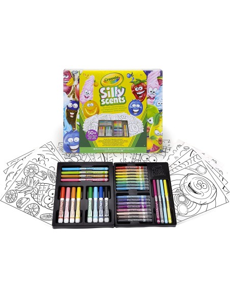 Silly Scents - mini case of scented colors CRA04-0015 Crayola | Futurartshop.com