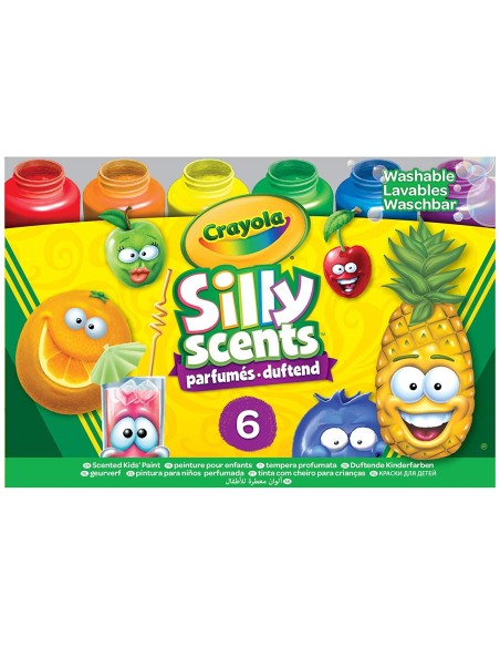 Silly Scents - Set 6 tempere profumate CRA54-2392 Crayola | Futurartshop.com