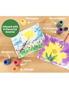 Silly Scents - set 6 scented tempera CRA54-2392 Crayola | Futurartshop.com 2