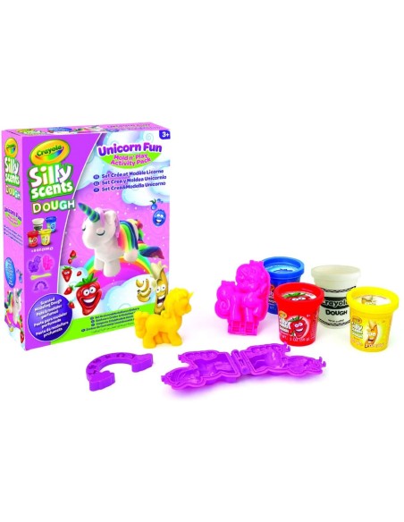 Silly Scents - pasta da modellare crea e modella unicorno CRAA1-2203 Crayola | Futurartshop.com