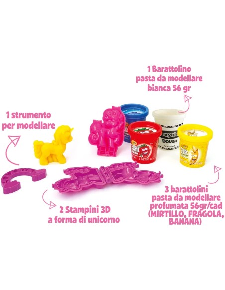 Silly Scents - shape paste create and shape unicorn CRAA1-2203 Crayola | Futurartshop.com