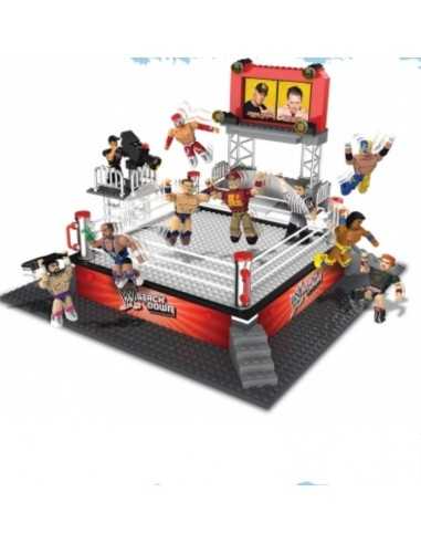 wwe Wrestling ring playset building stack down GIGNCR21031 Giochi Preziosi | Futurartshop.com