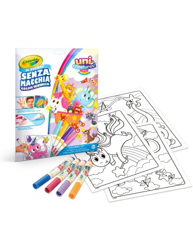 Magic creatures Coloring Book With Magic and transparent markers CRA75-2821 Crayola | Futurartshop.com