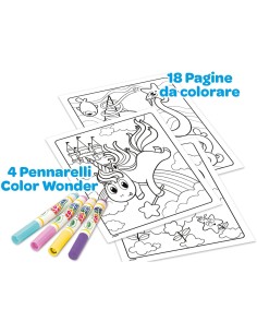 Magic creatures Coloring Book With Magic and transparent markers CRA75-2821 Crayola | Futurartshop.com 2