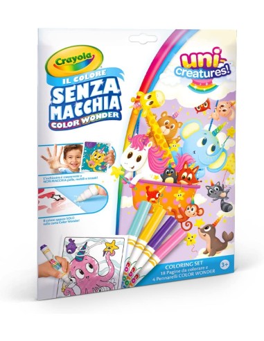 Magic creatures Coloring Book With Magic and transparent markers CRA75-2821 Crayola | Futurartshop.com