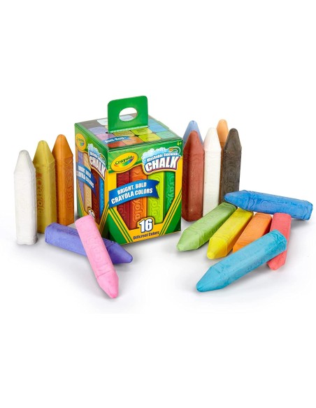 Washable outdoor chalks 16 colors CRA51-2016 Crayola | Futurartshop.com