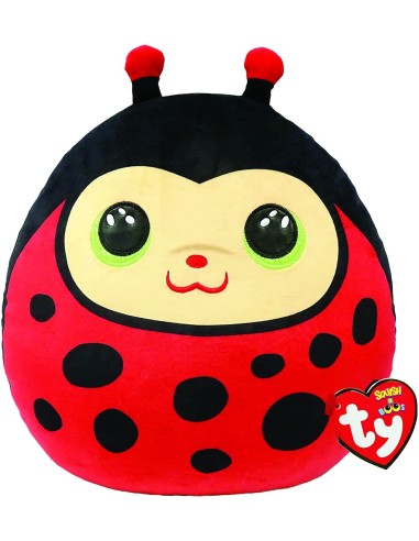 Peluche Coccinella Izzy Squish a Boos - 33 cm CRAT39325 Ty | Futurartshop.com
